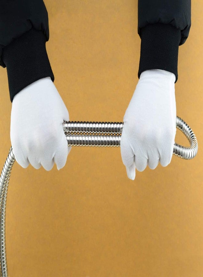 Purelux Shower Hose, 60 Inches Universal Handheld Showerhead Hose Made of Stainless Steel, Polished Chrome Finish - Image 3
